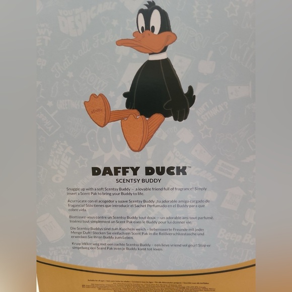 Daffy Duck Scentsy Buddy| Warner Bros. Looney Tunes| NIB w/ Scent Pak- $40 - Picture 10 of 10
